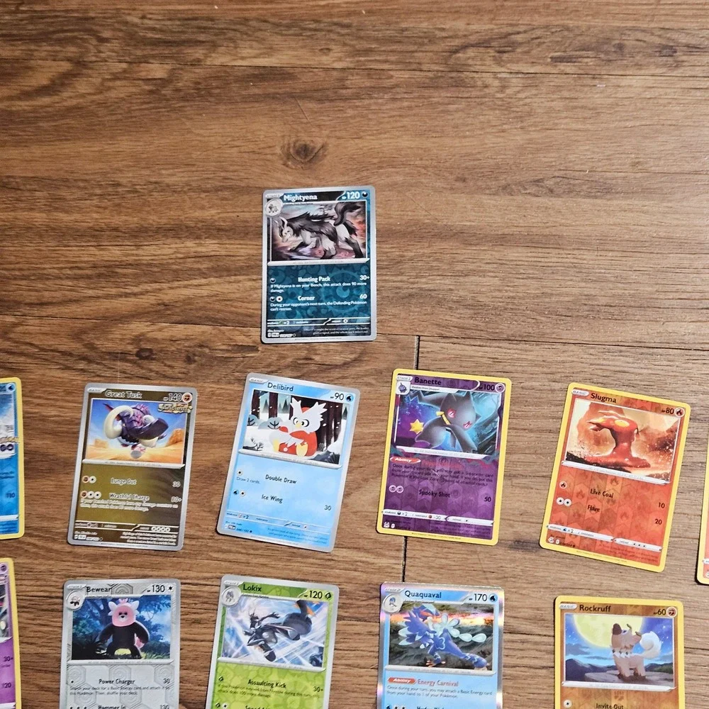 Lot‎ of 31 Pokemon TCG Cards Reverse Holo Tyranitar Articuno Lapras Pokemon GO